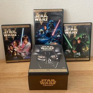 Trilogy Star Wars Box Set of 4 DVD